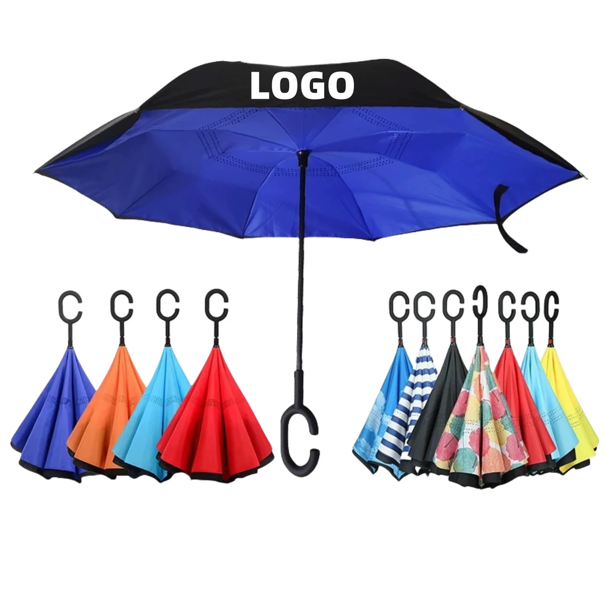 C Handle Reverse Umbrella 1