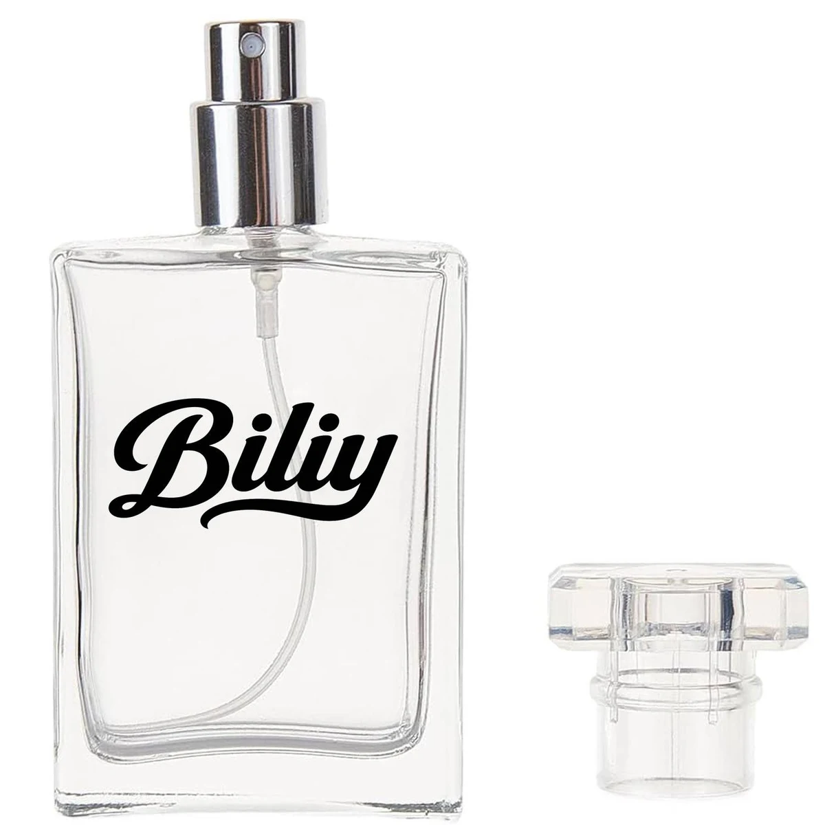 Custom 50 mL Frosted Glass Spray Bottle Perfume Atomizer 1