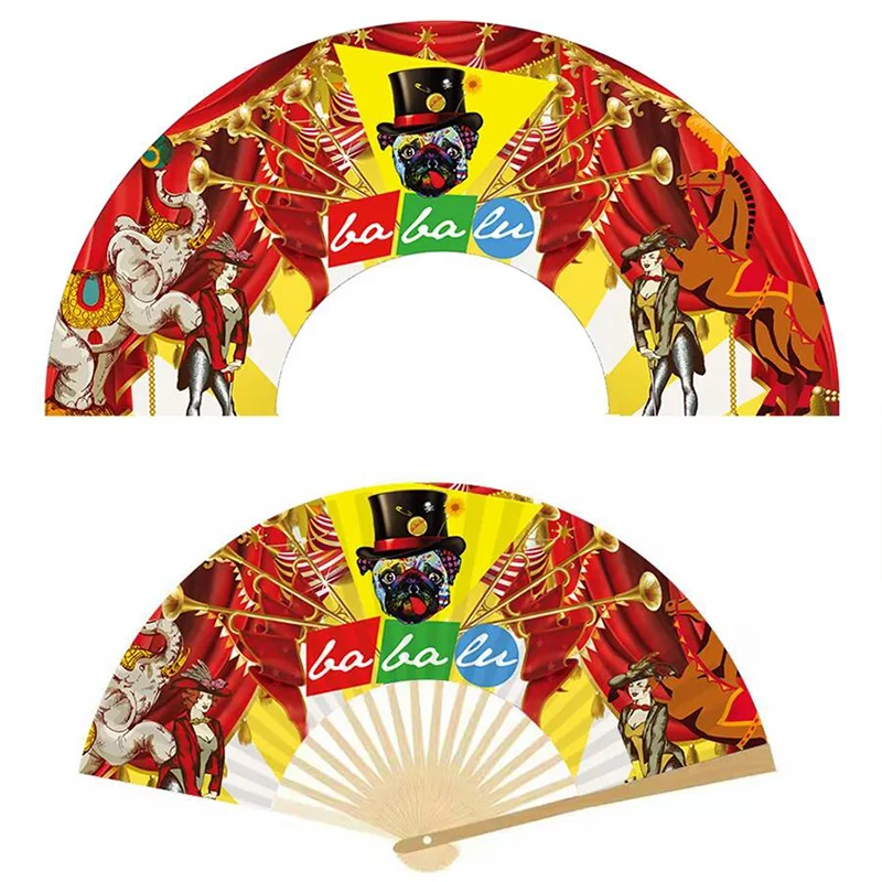 Foldable Paper Fans 1