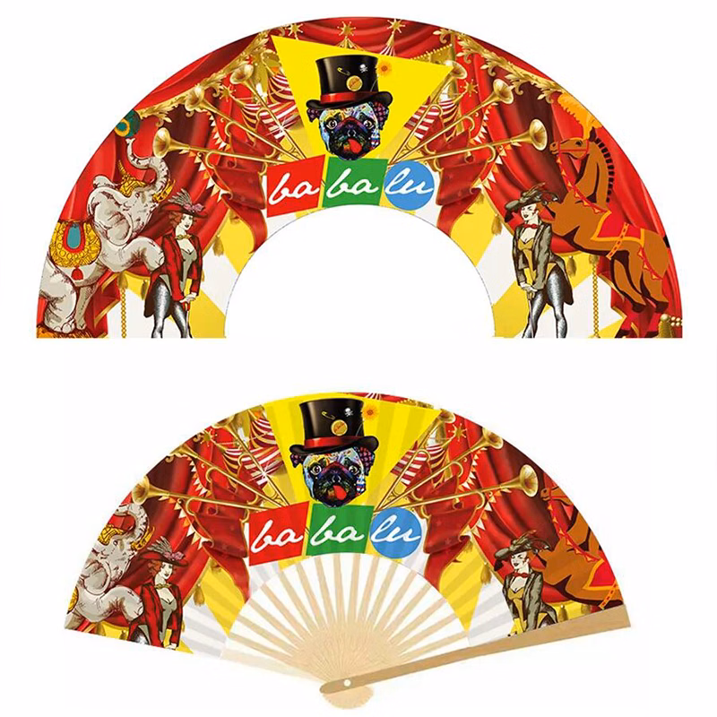Foldable Paper Fans