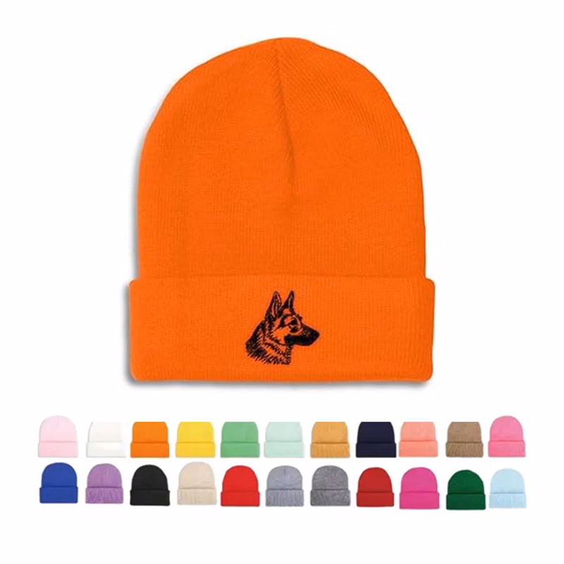 MOQ30 Unisex Adult Knit Cuffed Beanie Hat