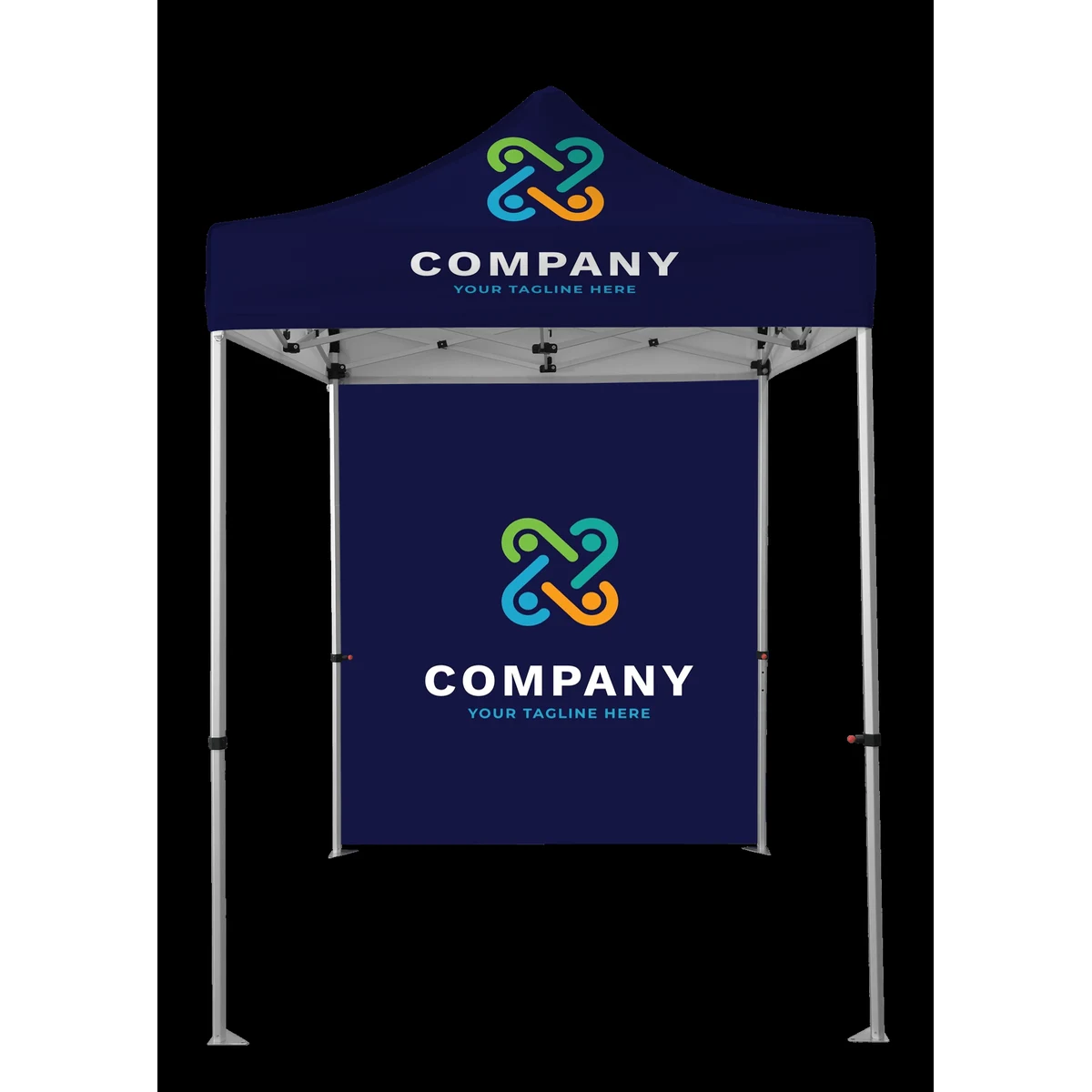 5ft Full Tent Wall Only - 2 Side Imprint 1