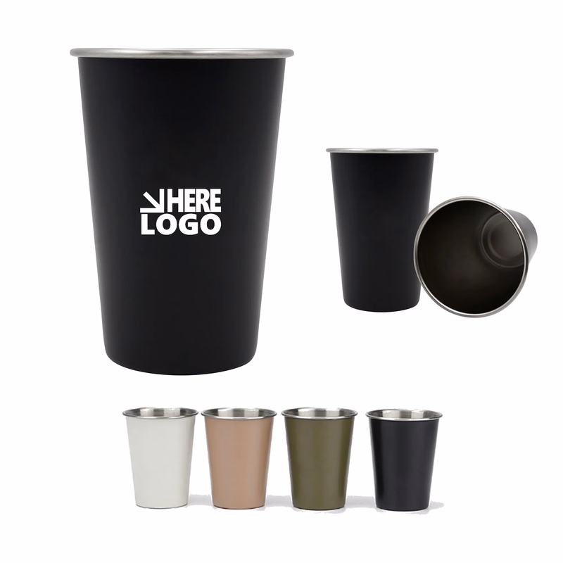 12oz Stainless Steel Outdoor Camping Cup