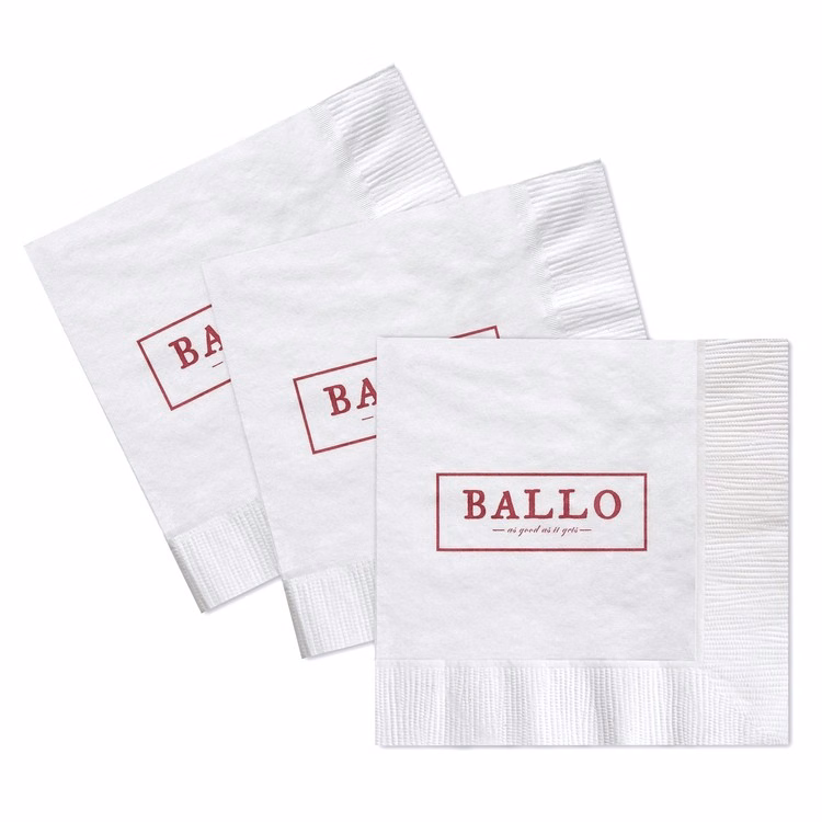 1-Ply, White, Facial-grade, Beverage Napkin