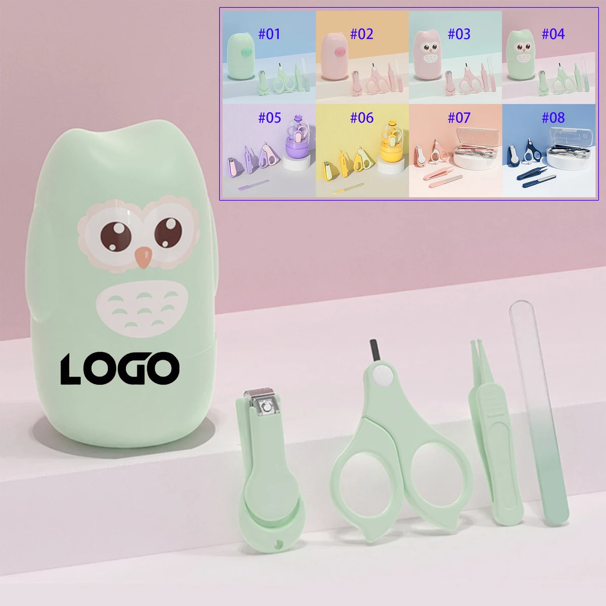 Anti-Jamming Child Infant Nail Clippers 1