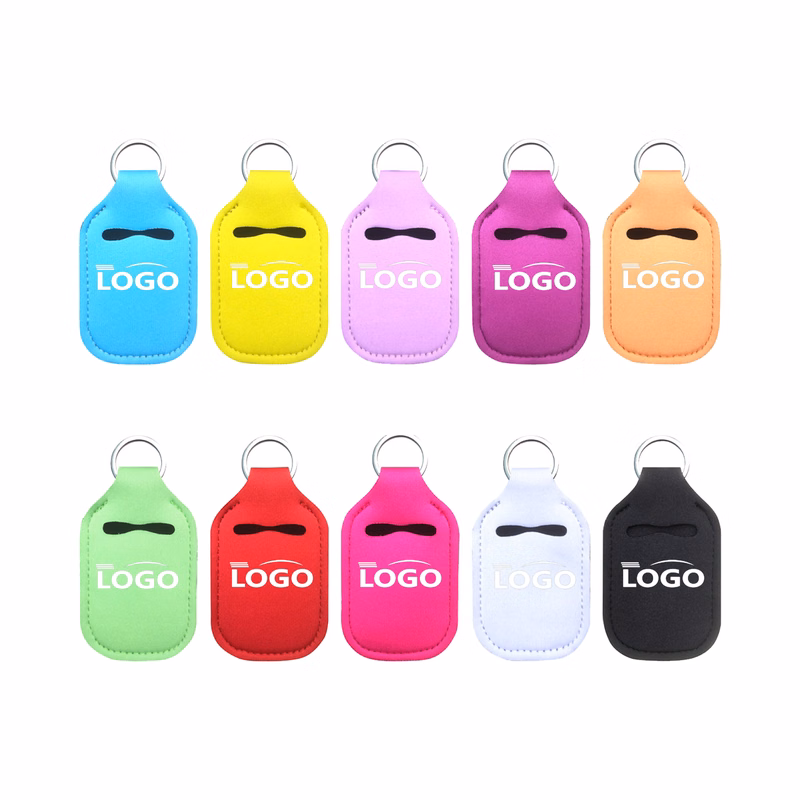 1 OZ Travel Hand Sanitizer Bottle Keychain