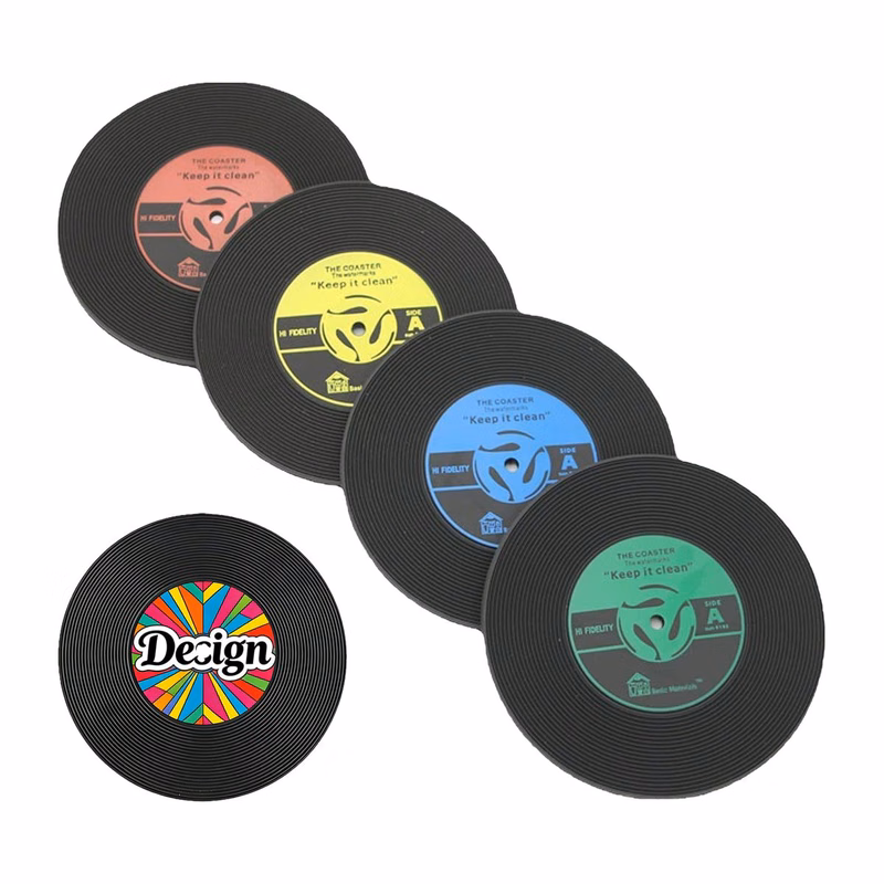 Vintage Record Coaster