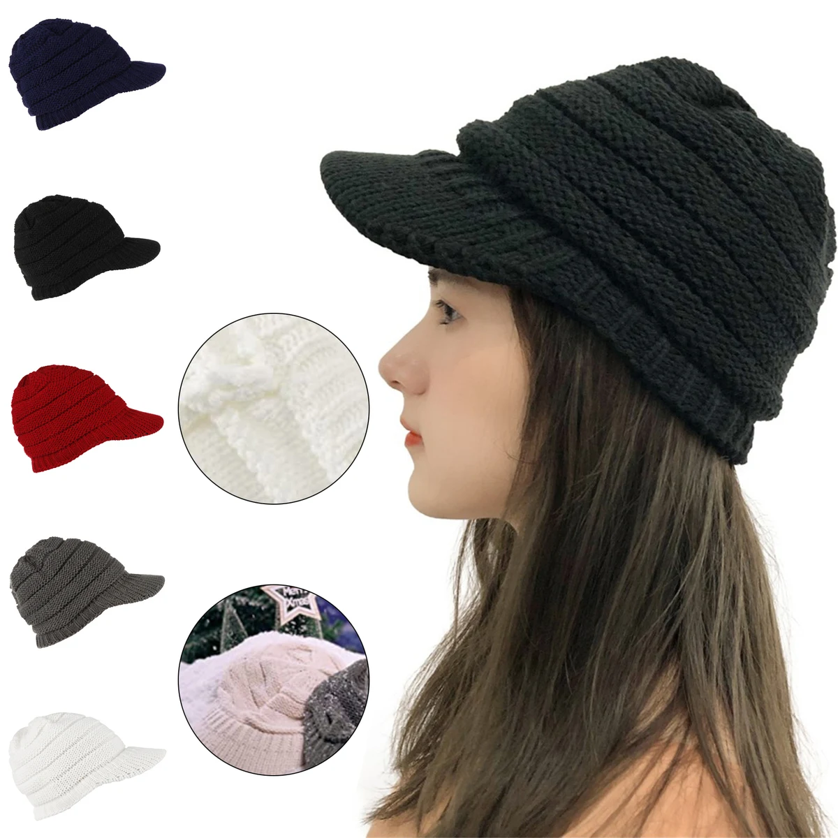 Women Slouchy Beanie Cap 1