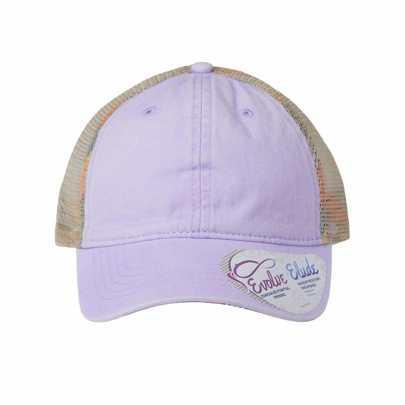 Women's Washed Mesh-Back Cap - TESS