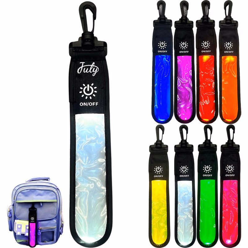 USB Rechargeable LED Backpack Safety Light