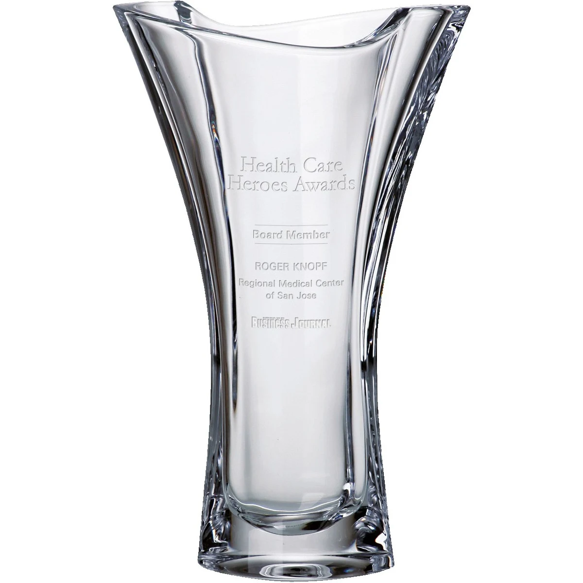 10"H Westgate Smile Flair Vase 1