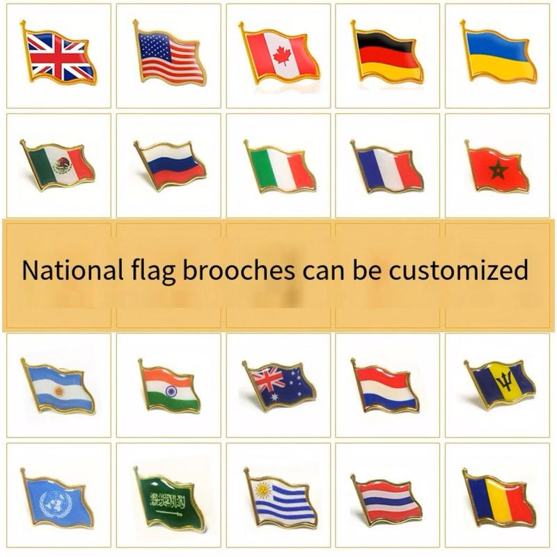 National Flag Badge