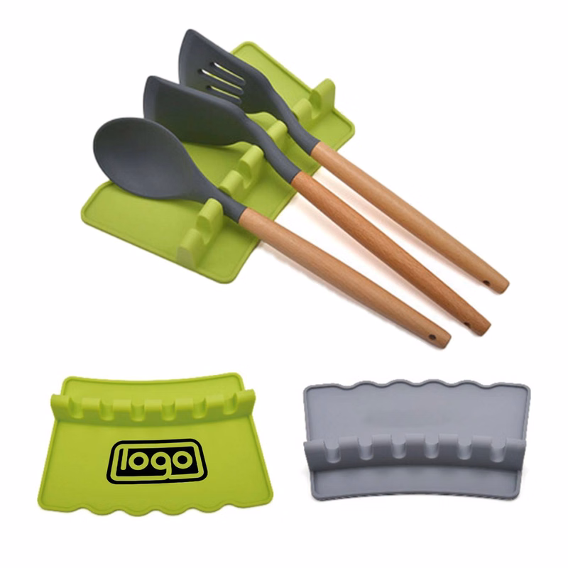 Upgraded Kitchen Silicone Utensil Rest With Drip Pad