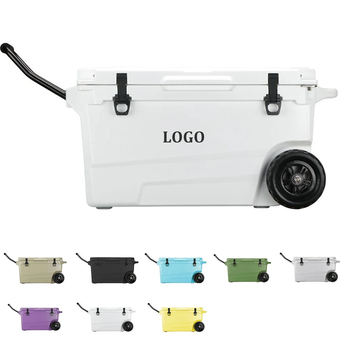 Wheelded Insulated Portable Ice Chest 1