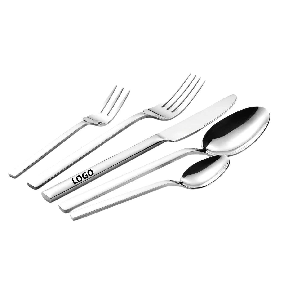 Mirror Polished 5-Piece Flatware Set 1
