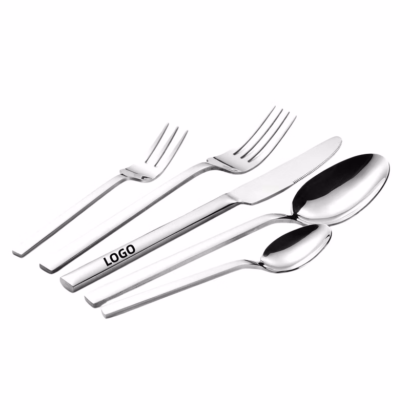 Mirror Polished 5-Piece Flatware Set