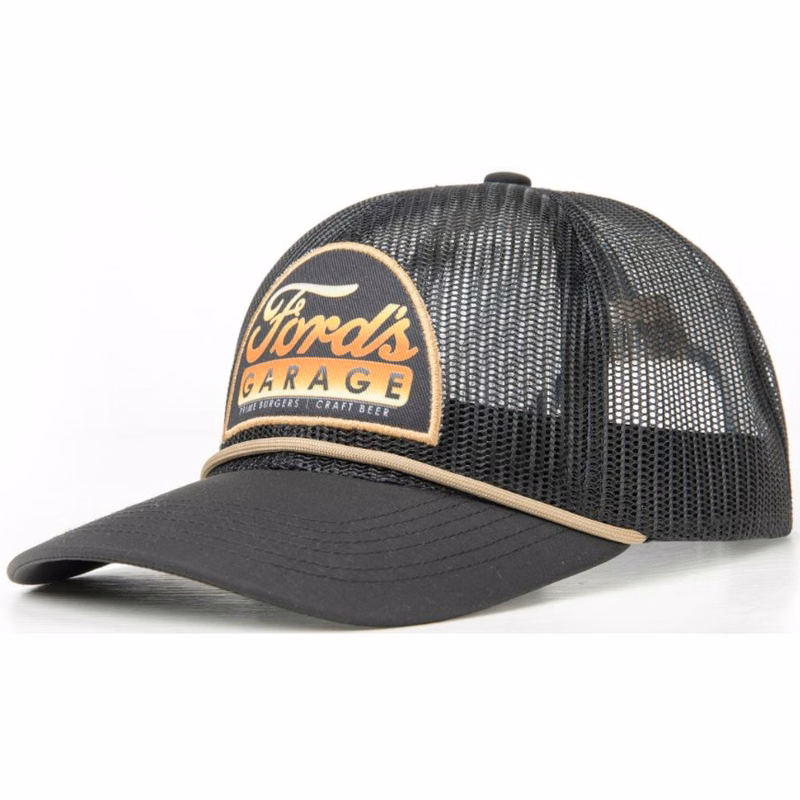Premium Full Mesh Crown 6-Panel Structured Snapback Closure Cap