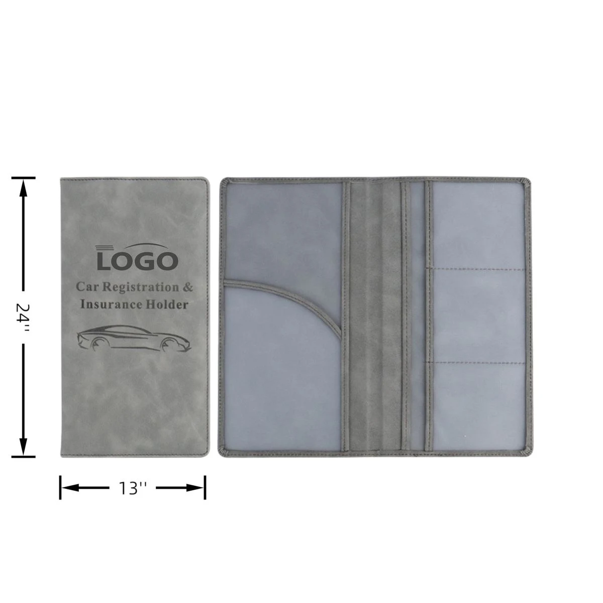 Multi-Purpose Long Car Document Wallet 1