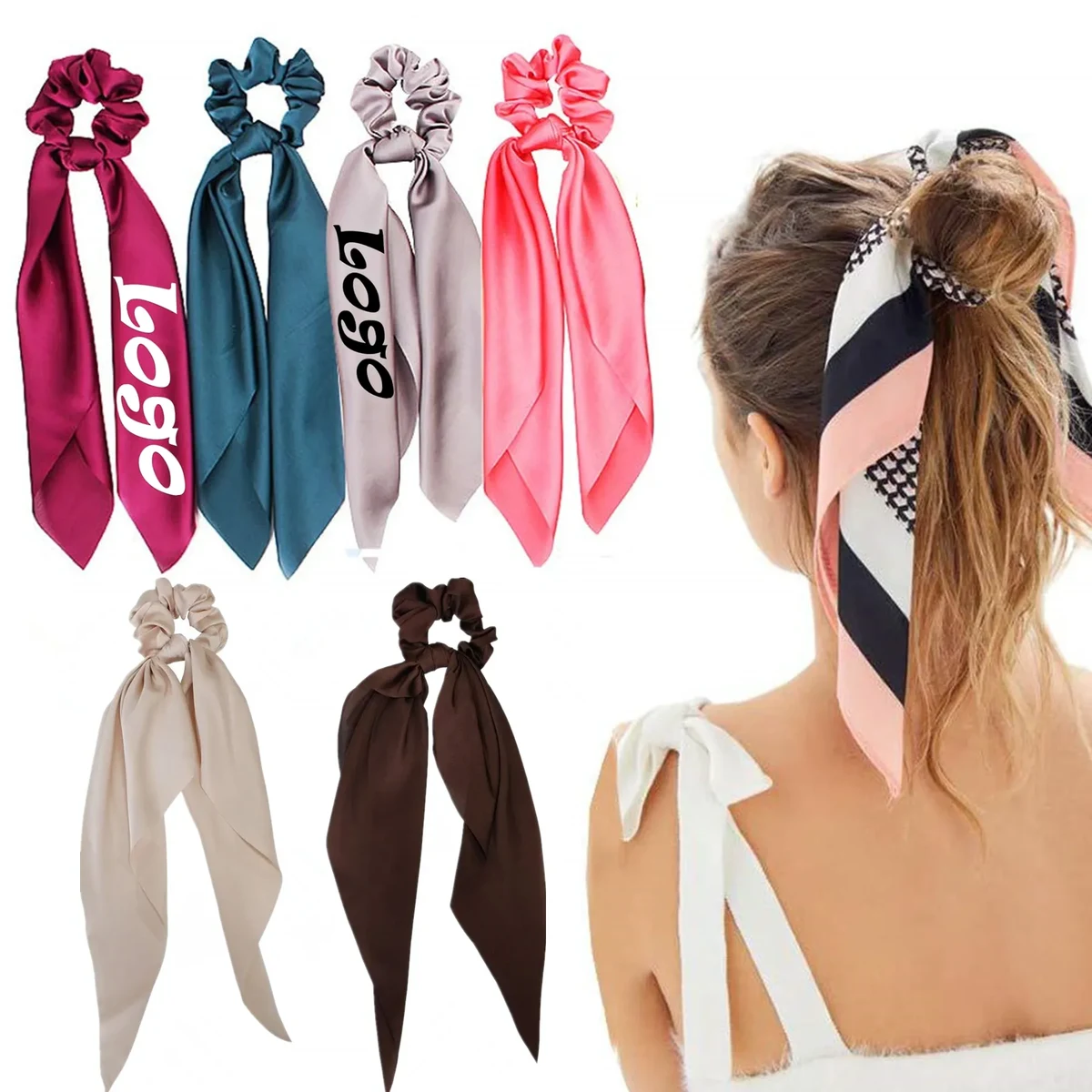 Scarf Scrunchie 1