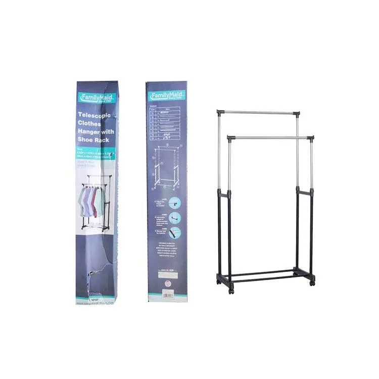 Clothes Hanger with Shoe Rack 1
