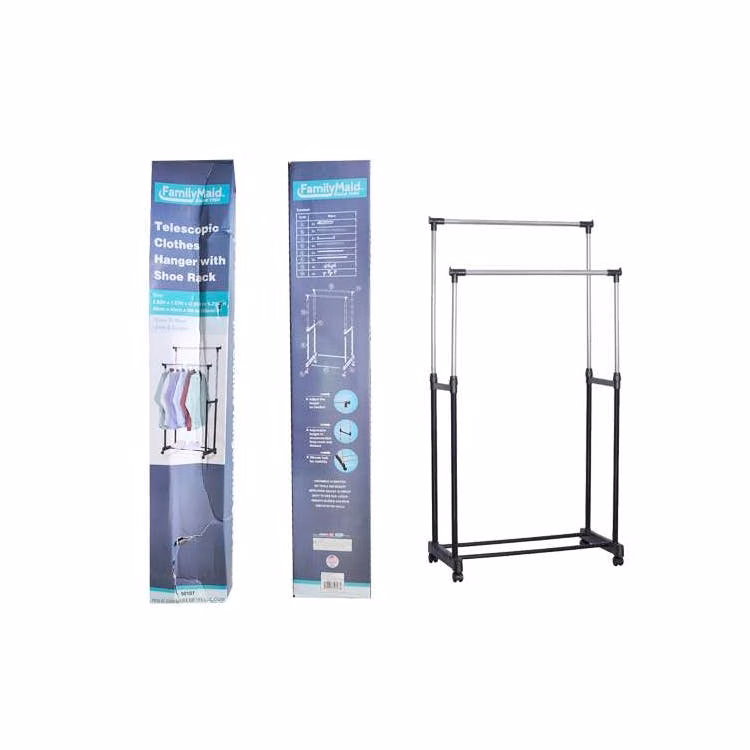 Clothes Hanger with Shoe Rack