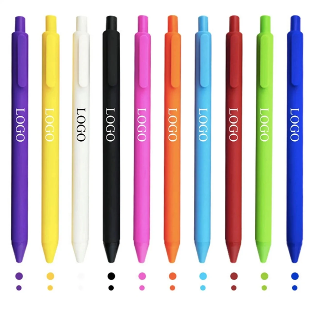 Candy-colored Ballpoint Pens 1