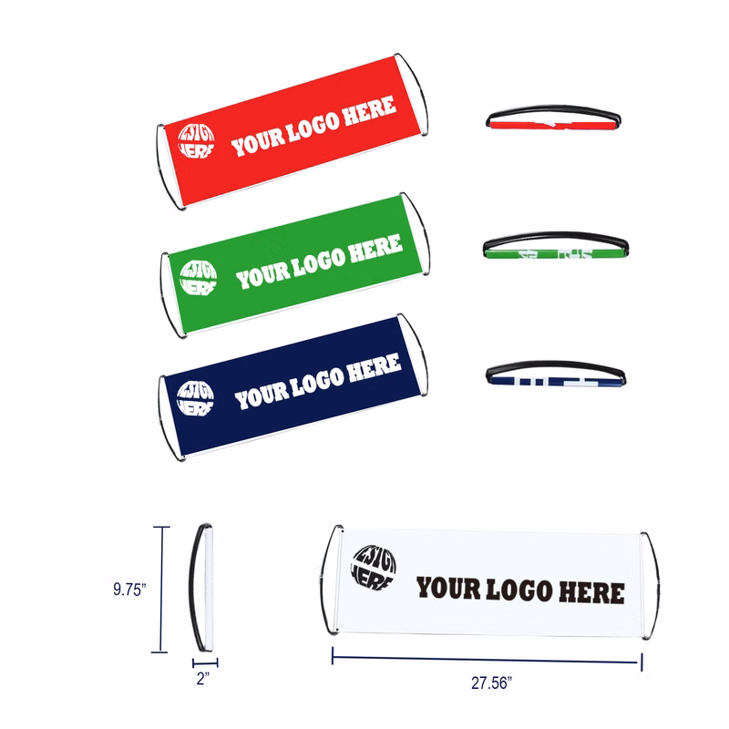 Retractable Handheld Pocket Flag Advertising Banner MOQ50