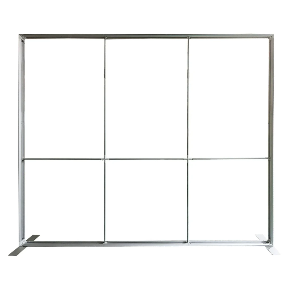 Hardware only for Frontlit SEG Fabric Floor Wall Kit, 10'x8', Graphics are not included 1