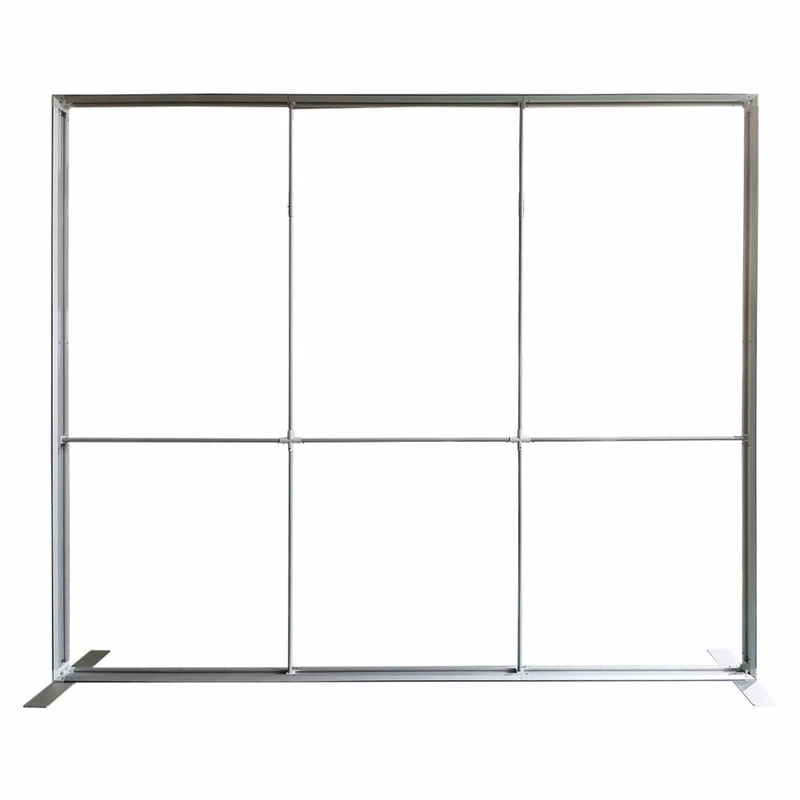 Hardware only for Frontlit SEG Fabric Floor Wall Kit, 10'x8', Graphics are not included