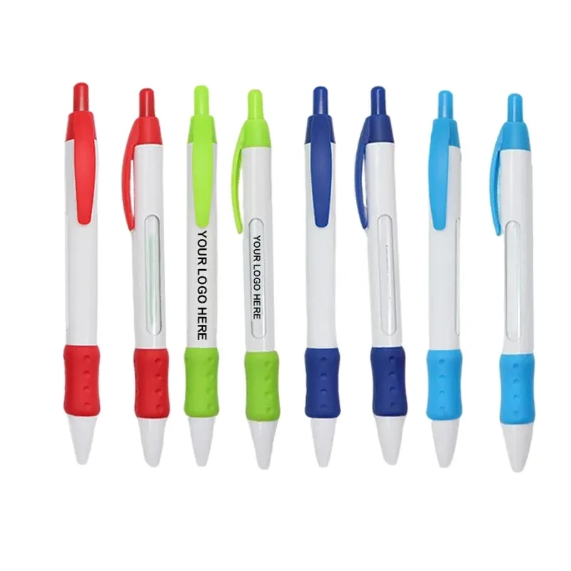 Retractable Ballpoint Pen With Scroll Message Window 1