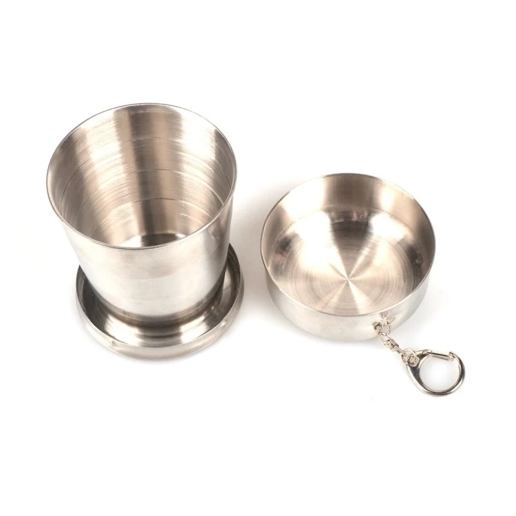Stainless Steel Folding Cup 1