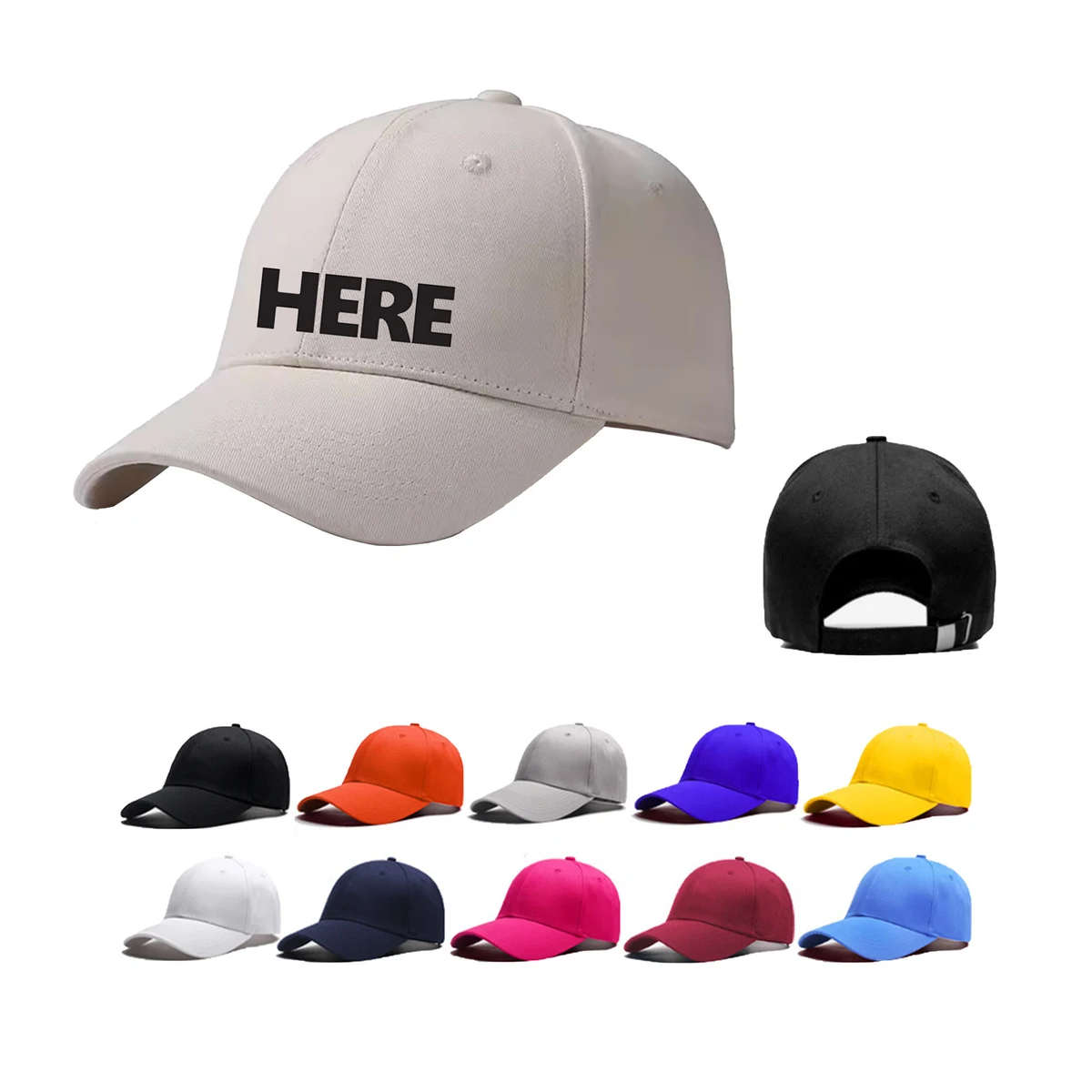 KoreanStyle Embroidery Dad Hat 1