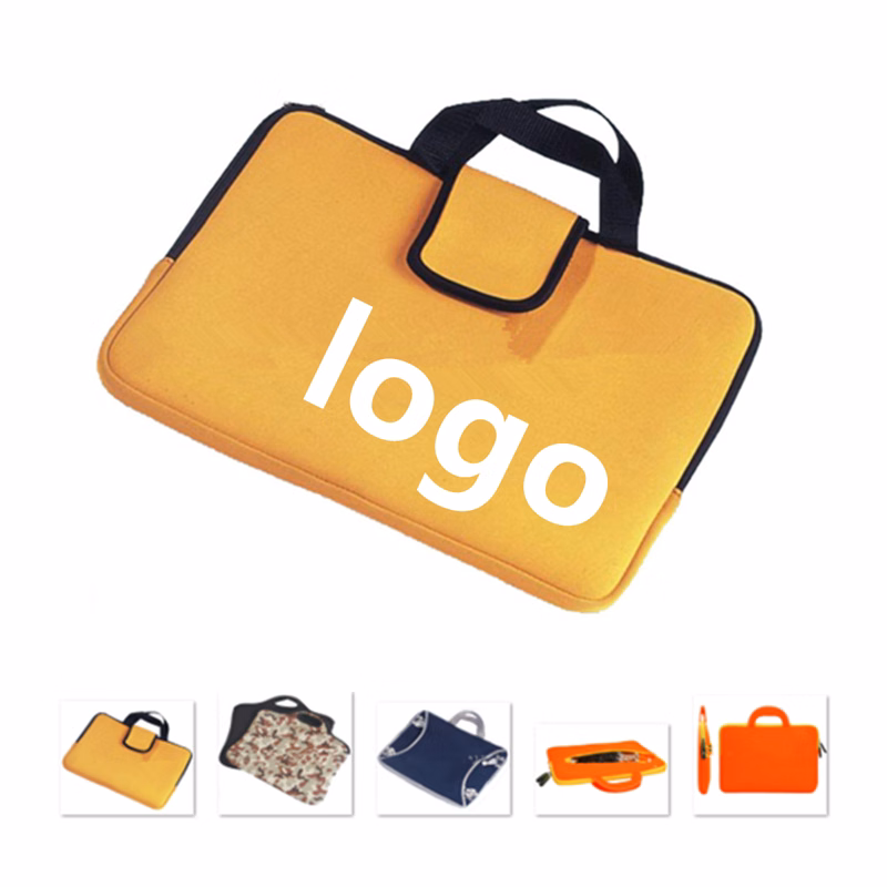 Zippered Neoprene Laptop Sleeve With Handle