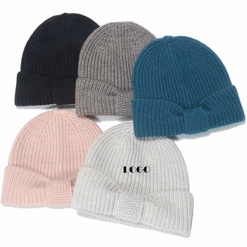 Bow Knit Hat