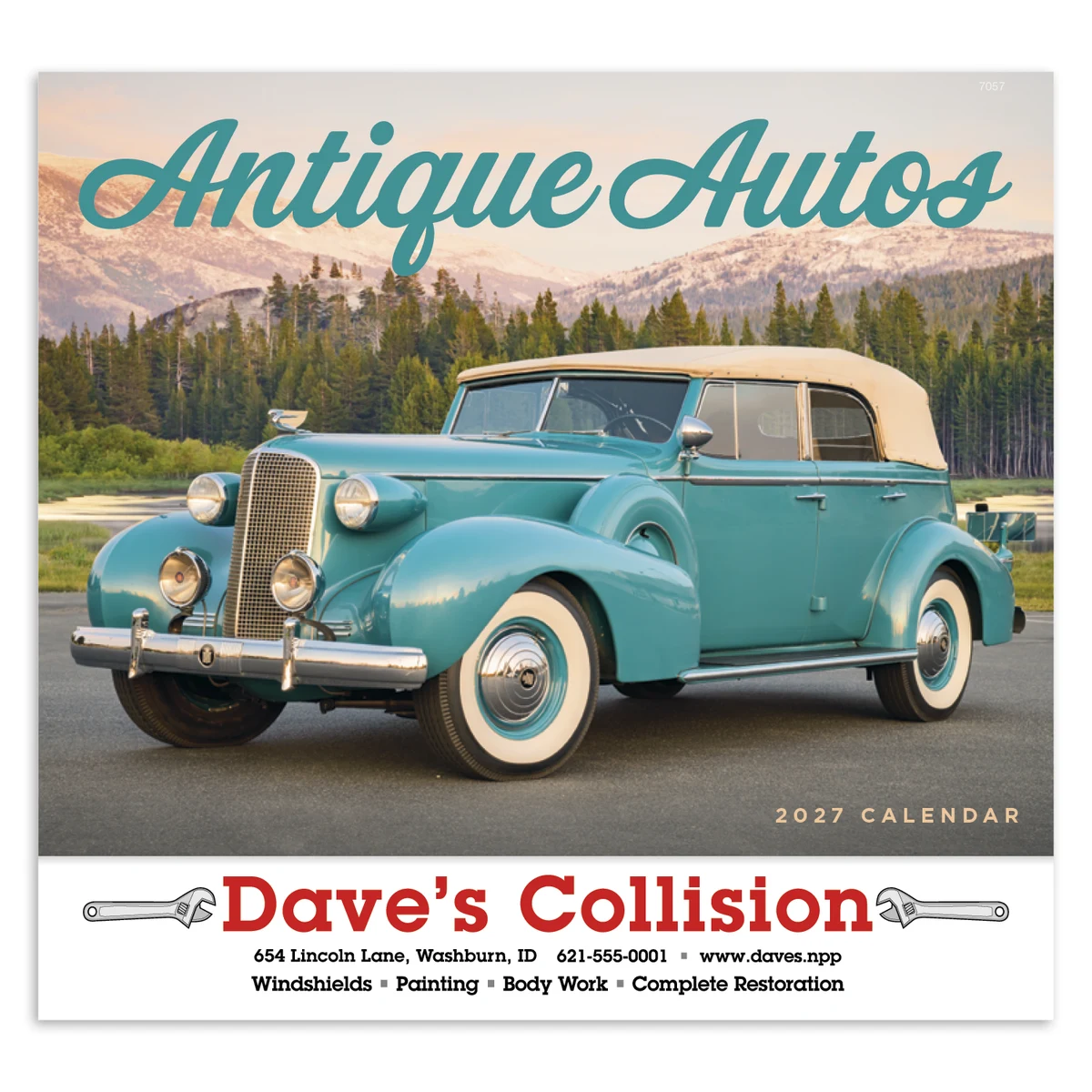 Good Value™ Antique Autos Calendar 1