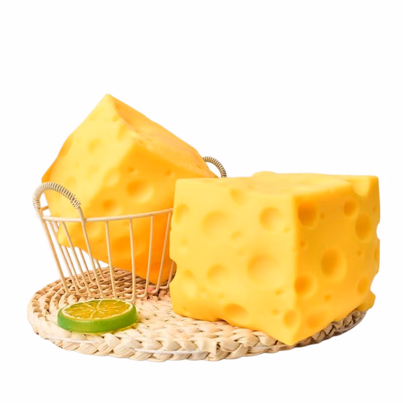 MOQ 10 Cheese-Shaped Squeeze Toy