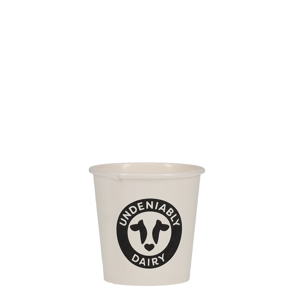4 oz Paper Cup White Tradition Print 1