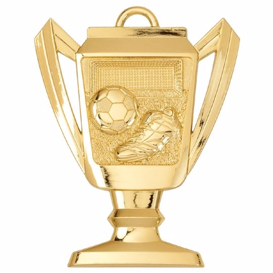 Soccer Trophy Medal, 2 3/4" Tall