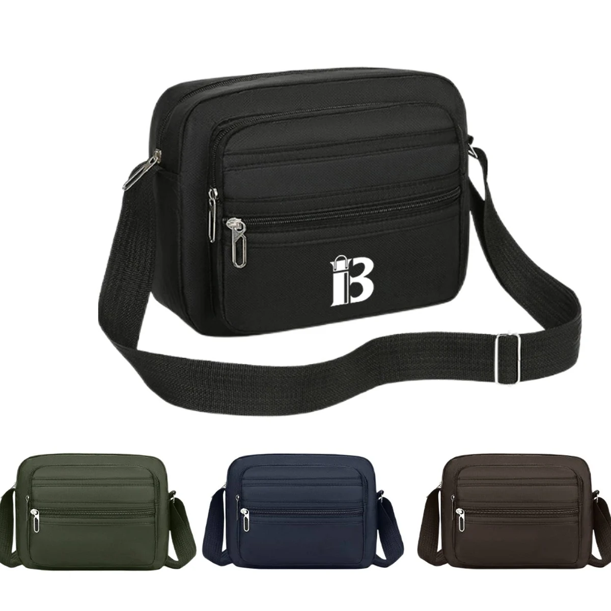 Minimalist Oxford Cloth Shoulder Crossbody Bag 1