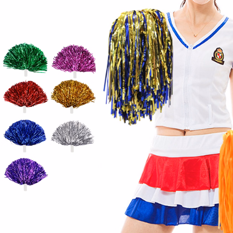 Custom 9.8"L Printed Pom-Poms
