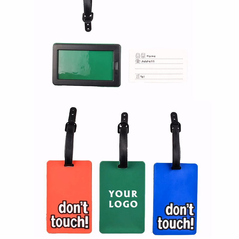 MOQ100 PVC Lanyard Work Tag