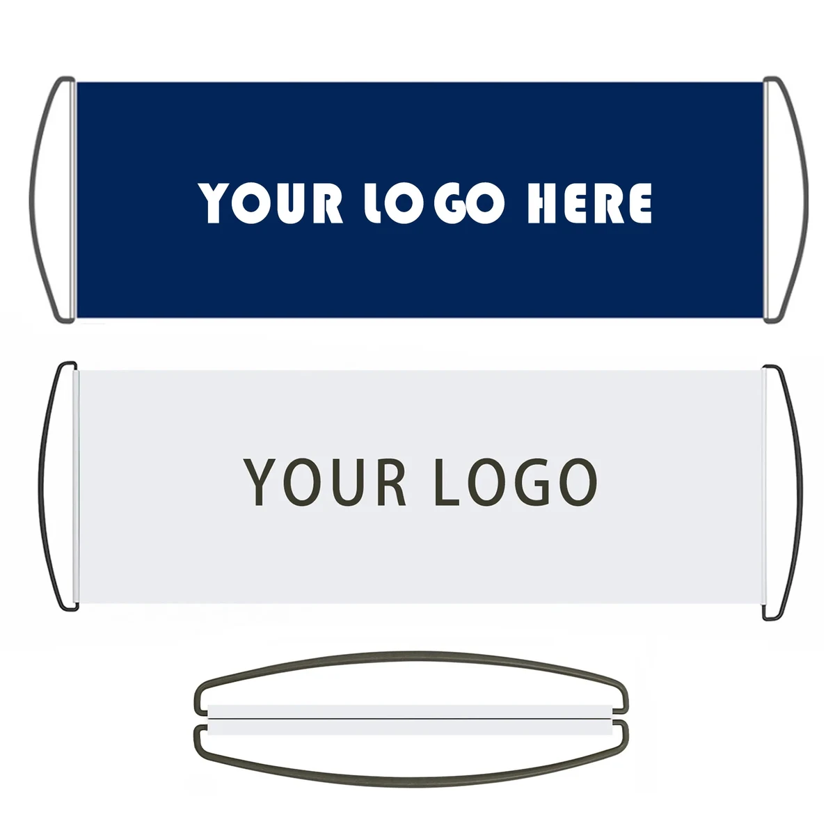 Custom Retractable Handheld Banner 1