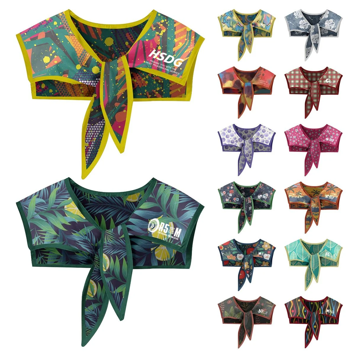 Fake Collar Shawl / Scarf 1