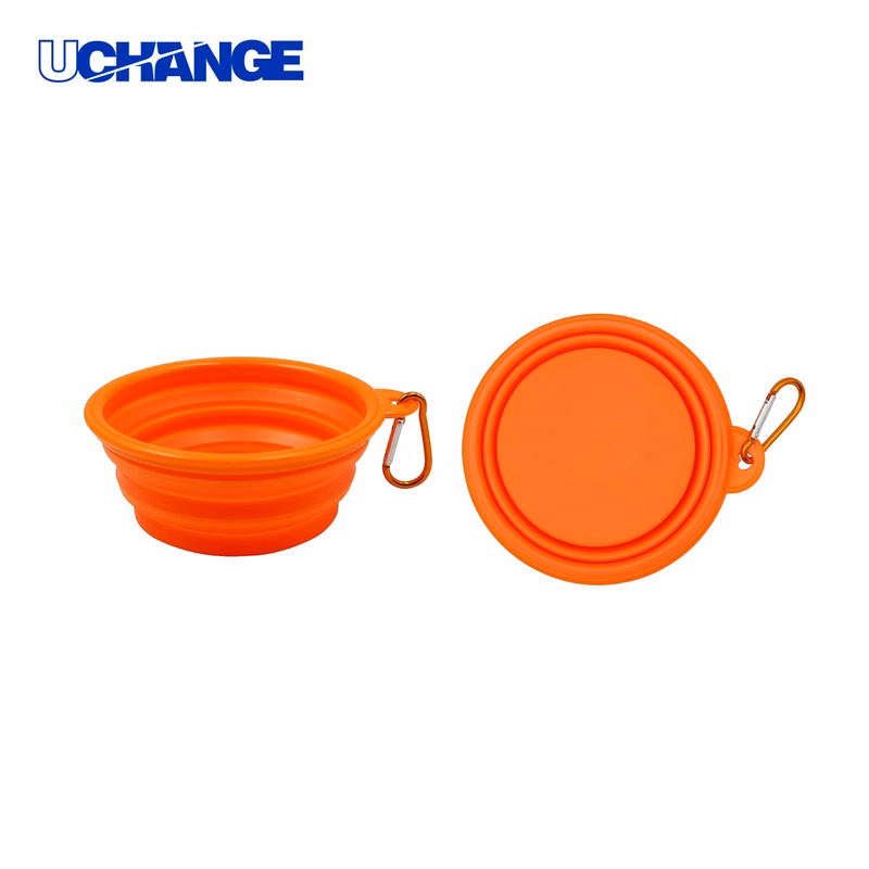 Collapsible Pet Food Dish Bowl