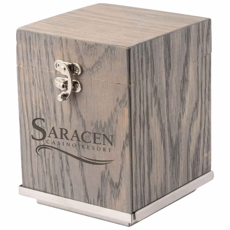 Cocktail Smoking Wooden Box
