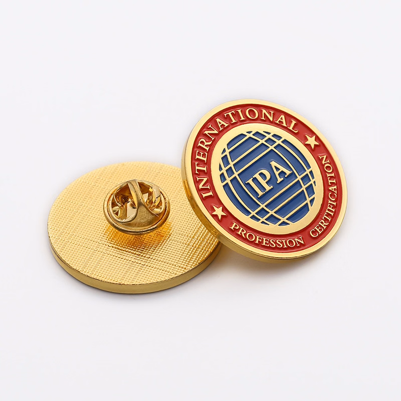 Custom Size and Pattern Lapel Pin