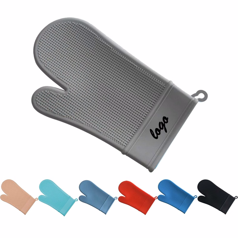 Branded Heat Resistant Silicone Cooking Glove