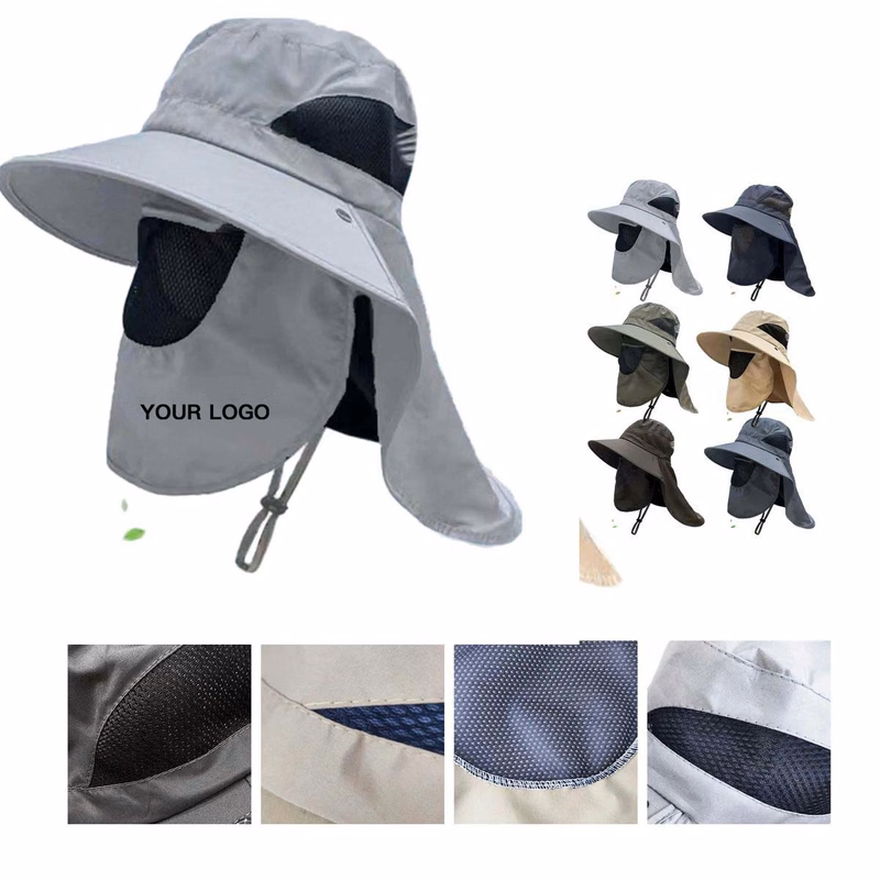 Travel Shawl Hat with Wide Brim Protection