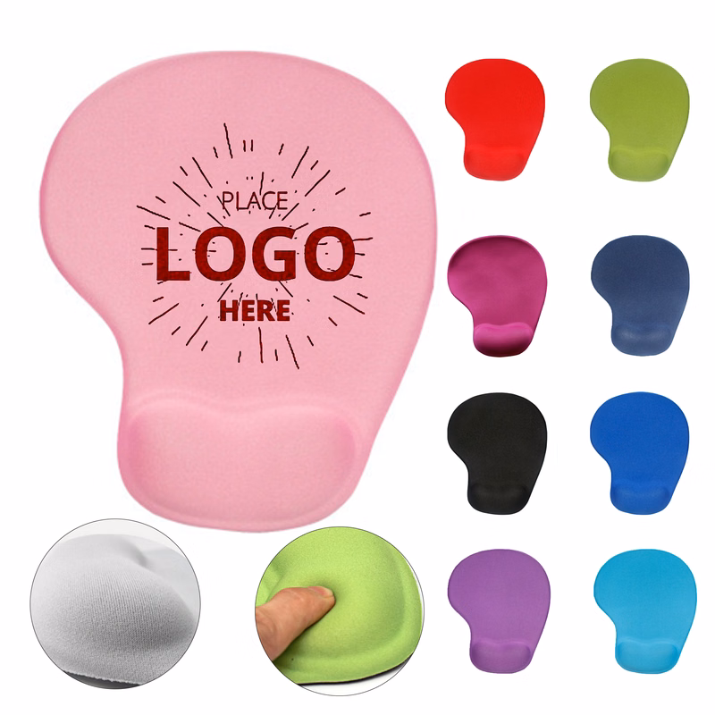 Silicone Non Slip Mouse Pad with Wrist Support