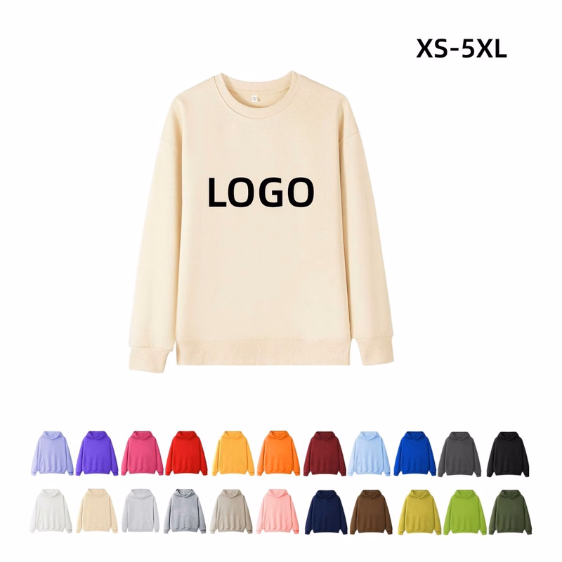 Cotton Blend Crewneck Sweatshirt Unisex